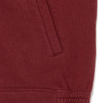 The ZIP-UP SWEATSHIRT BURGUNDY available online with global shipping, and in PAM Stores Melbourne and Sydney.