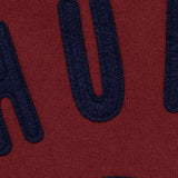 The ZIP-UP SWEATSHIRT BURGUNDY available online with global shipping, and in PAM Stores Melbourne and Sydney.
