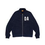 The ZIP-UP SWEATSHIRT NAVY available online with global shipping, and in PAM Stores Melbourne and Sydney.