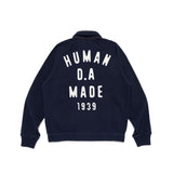The ZIP-UP SWEATSHIRT NAVY available online with global shipping, and in PAM Stores Melbourne and Sydney.