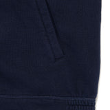 The ZIP-UP SWEATSHIRT NAVY available online with global shipping, and in PAM Stores Melbourne and Sydney.