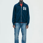 The ZIP-UP SWEATSHIRT NAVY available online with global shipping, and in PAM Stores Melbourne and Sydney.