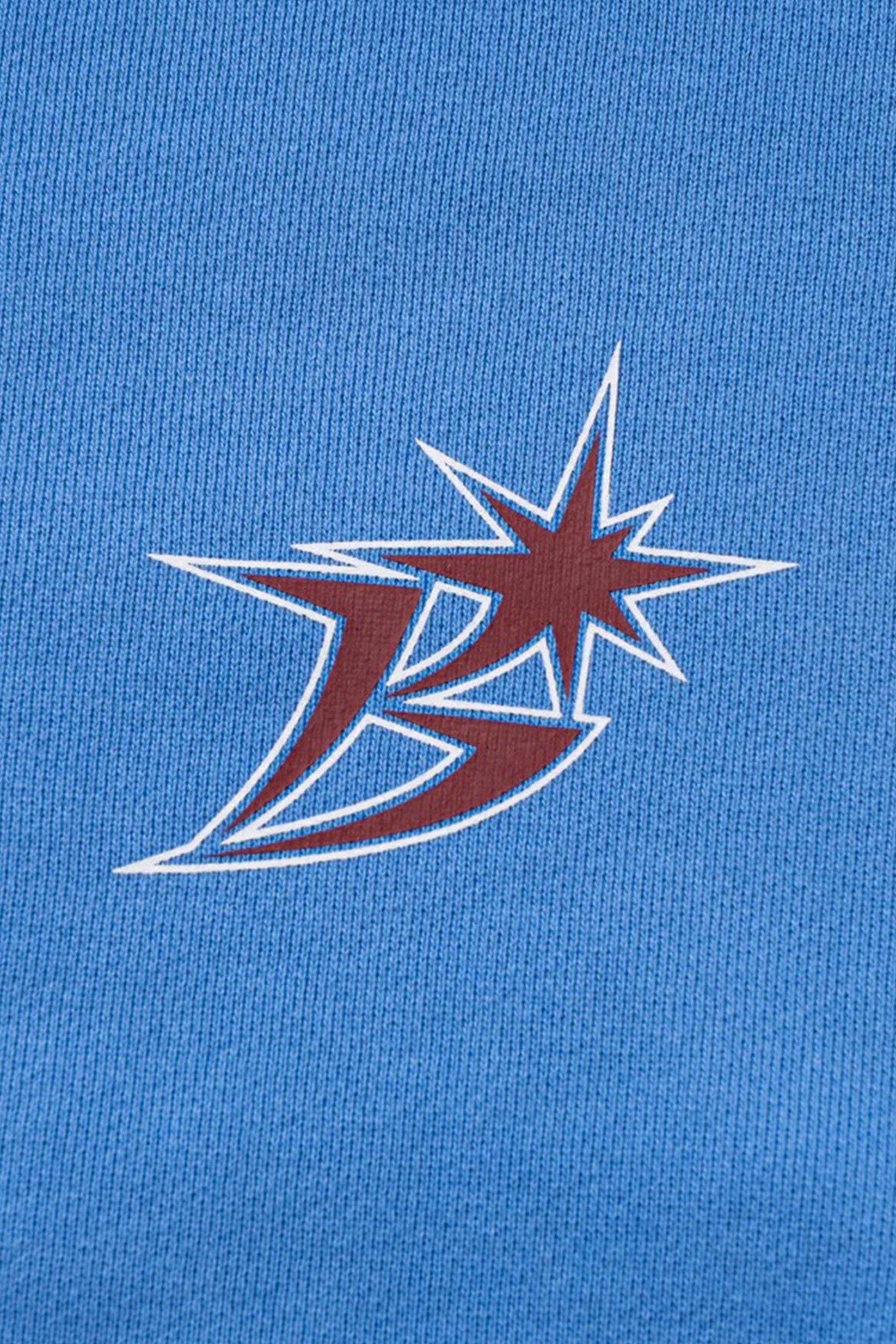 The SS26 B Logo Zip Hoodie Cobalt available online with global shipping, and in PAM Stores Melbourne and Sydney.