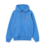 The SS26 B Logo Zip Hoodie Cobalt available online with global shipping, and in PAM Stores Melbourne and Sydney.