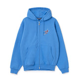 The SS26 B Logo Zip Hoodie Cobalt available online with global shipping, and in PAM Stores Melbourne and Sydney.