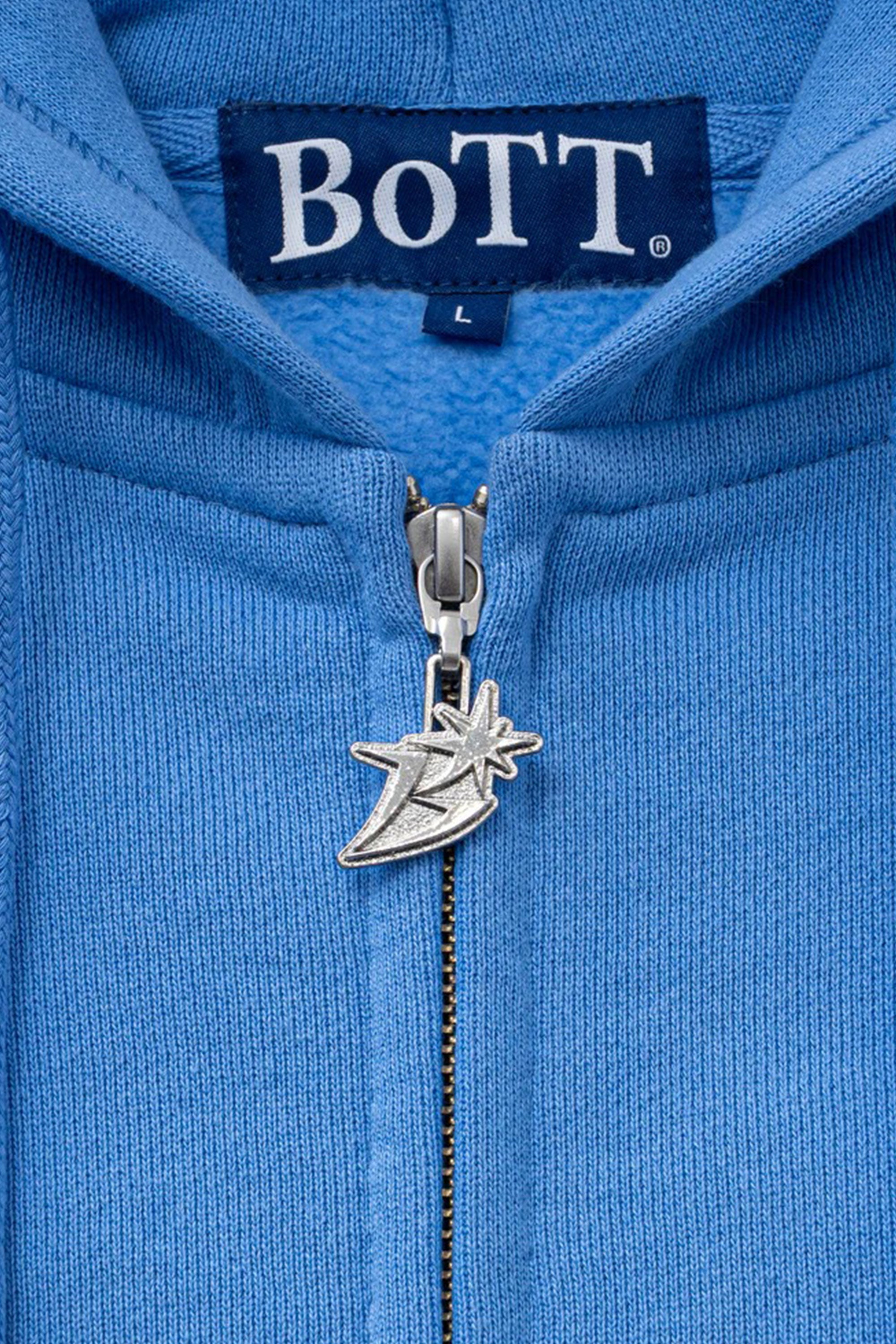 The SS26 B Logo Zip Hoodie Cobalt available online with global shipping, and in PAM Stores Melbourne and Sydney.