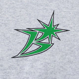 The SS26 B Logo Zip Hoodie Ash available online with global shipping, and in PAM Stores Melbourne and Sydney.