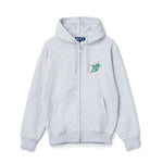 The SS26 B Logo Zip Hoodie Ash available online with global shipping, and in PAM Stores Melbourne and Sydney.