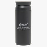 The H2O 500ML STAINLESS STEEL WATER BOTTLE BLACK  available online with global shipping, and in PAM Stores Melbourne and Sydney.