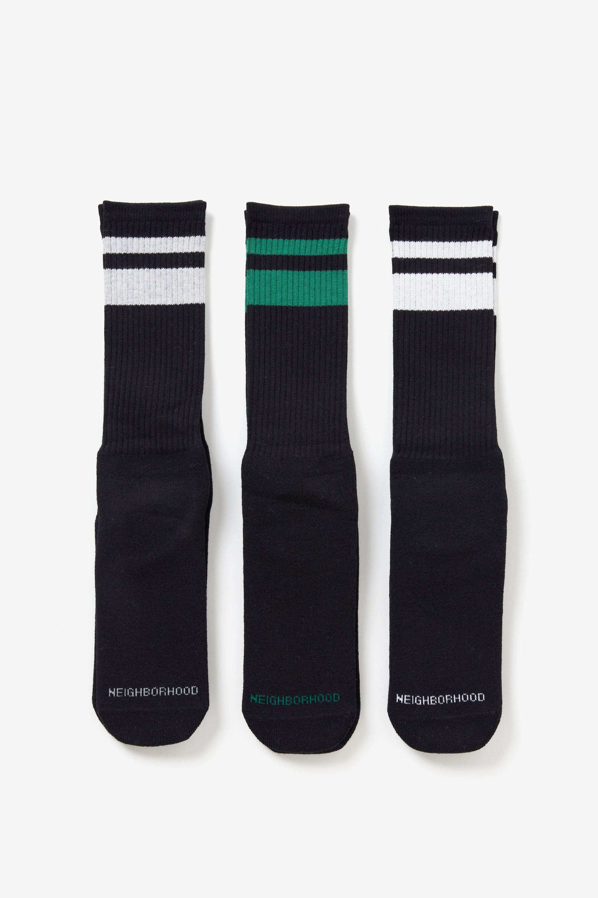 The CLASSIC 3PAC SOCKS BLACK  available online with global shipping, and in PAM Stores Melbourne and Sydney.