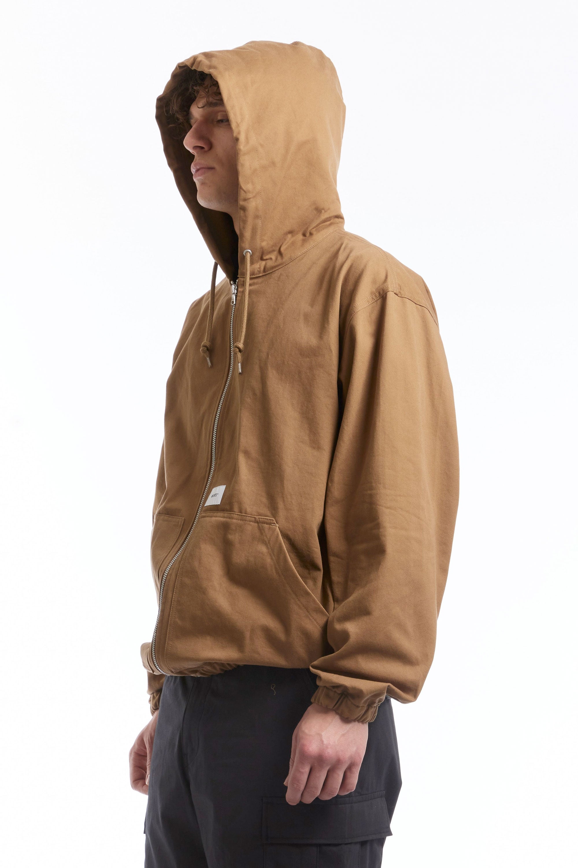 The D00M COTTON JACKET BEIGE  available online with global shipping, and in PAM Stores Melbourne and Sydney.