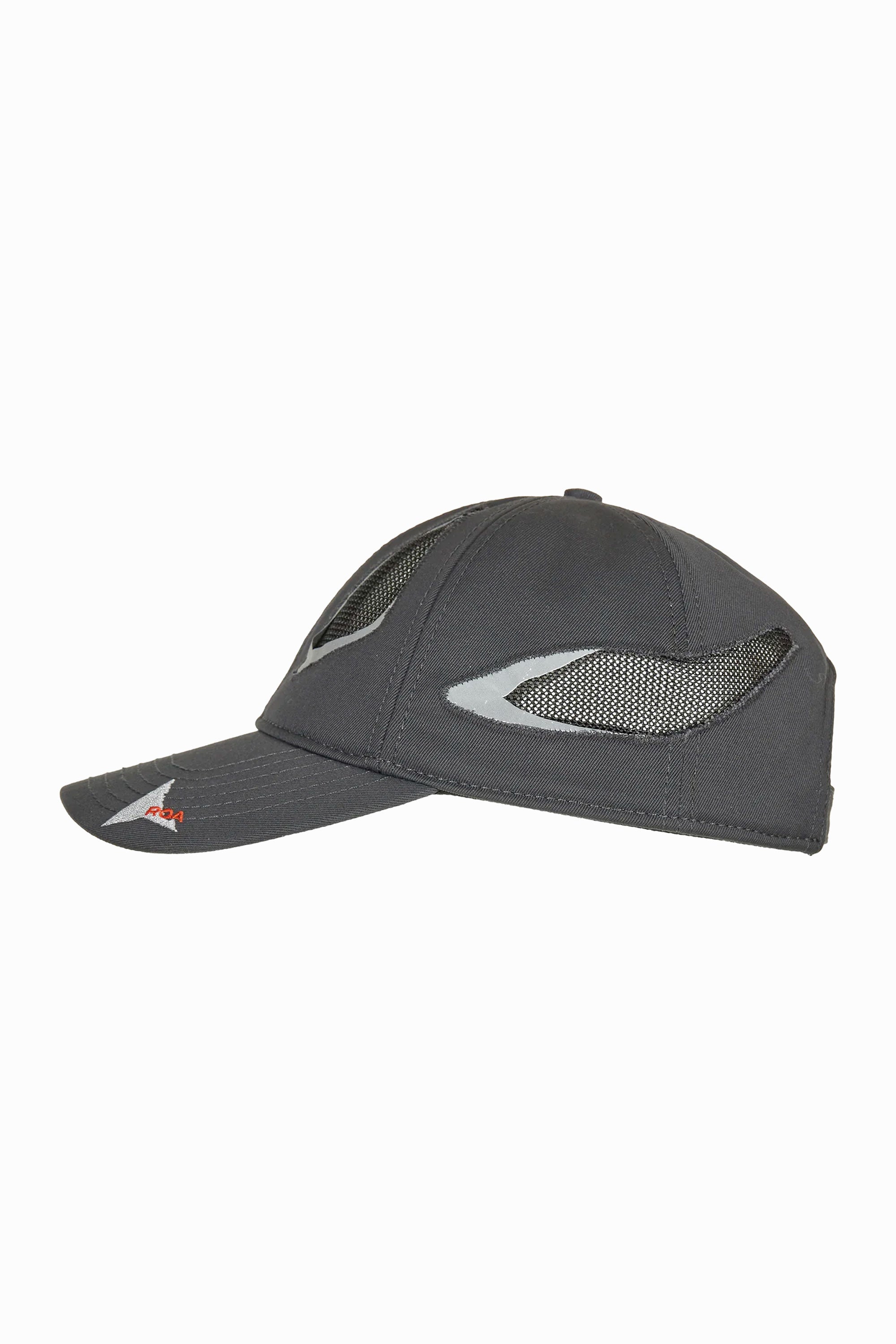 The CAP 6 PANEL CHARCOAL  available online with global shipping, and in PAM Stores Melbourne and Sydney.