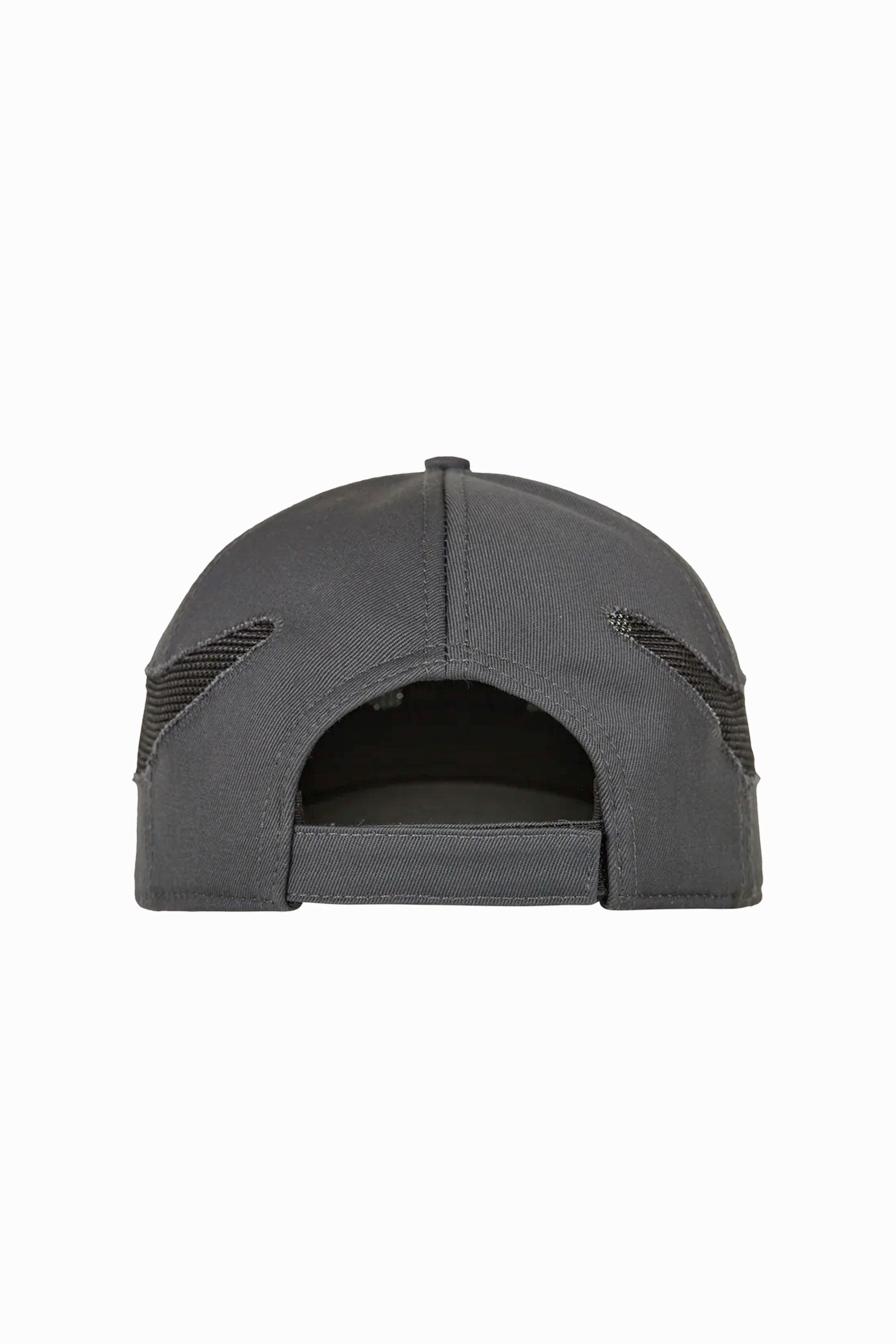 The CAP 6 PANEL CHARCOAL  available online with global shipping, and in PAM Stores Melbourne and Sydney.