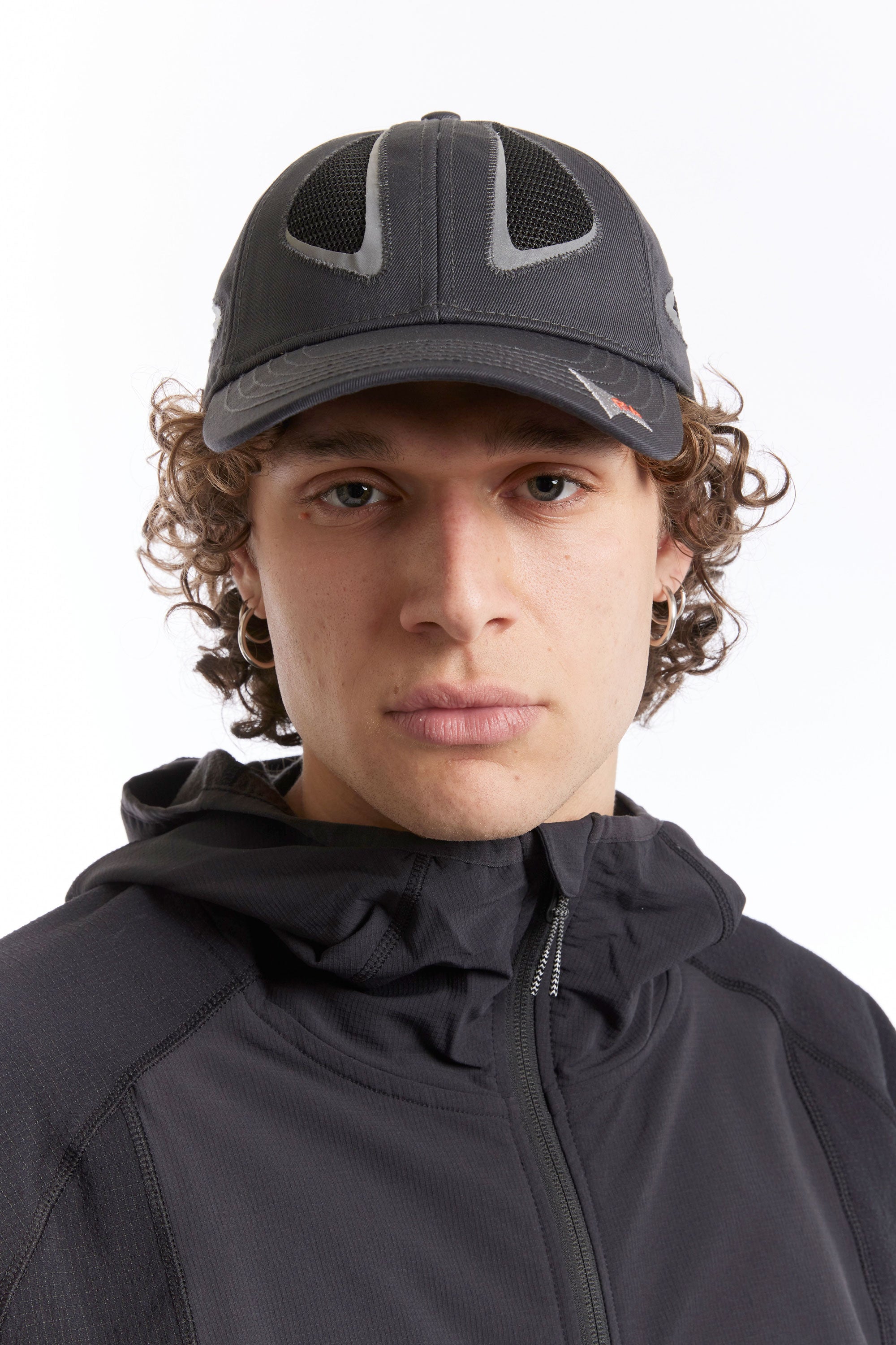 The CAP 6 PANEL CHARCOAL  available online with global shipping, and in PAM Stores Melbourne and Sydney.