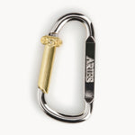 The COLUMN CARABINER SILVER GOLD  available online with global shipping, and in PAM Stores Melbourne and Sydney.