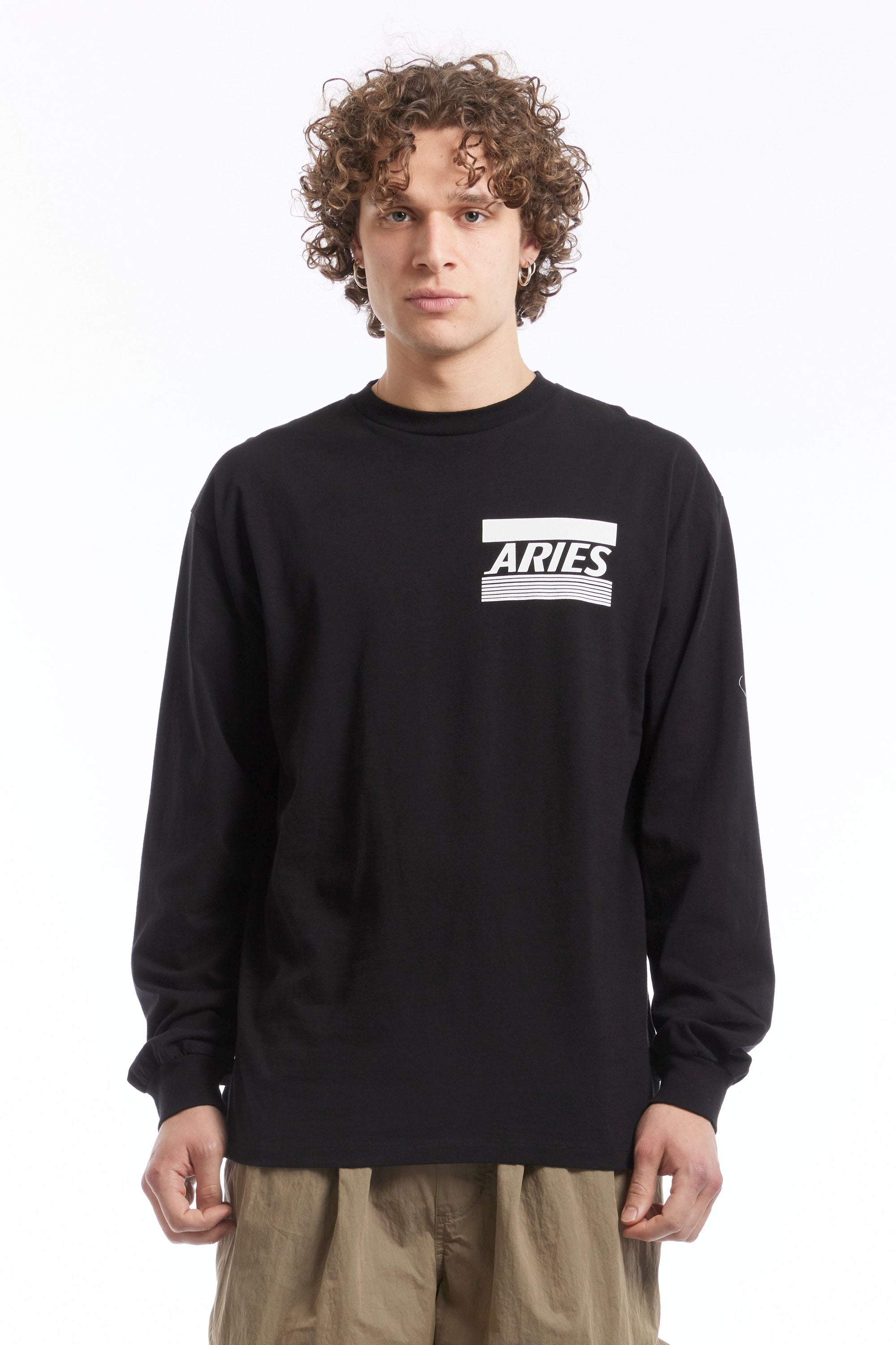 The CREDIT CARD LS TEE BLACK  available online with global shipping, and in PAM Stores Melbourne and Sydney.