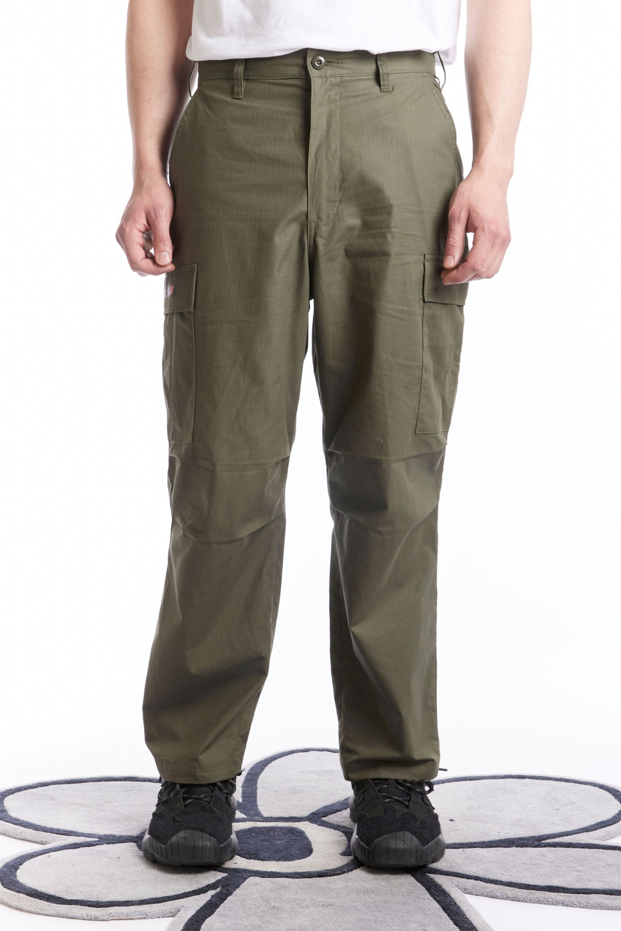 The MILT9601 COTTON RIPSTOP TROUSERS OLIVE DRAB  available online with global shipping, and in PAM Stores Melbourne and Sydney.