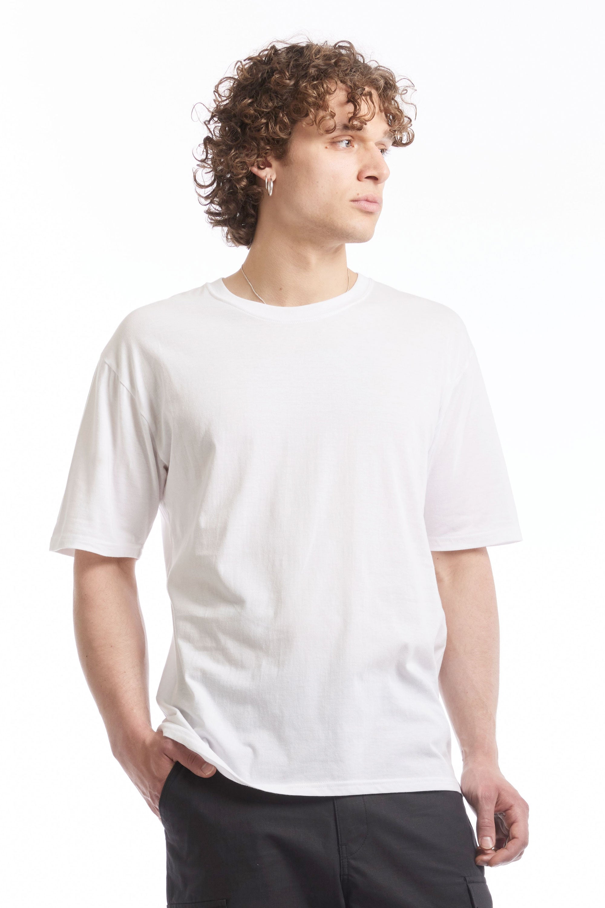 The SKIVVIES BASIC TEE 3 PACK WHITE  available online with global shipping, and in PAM Stores Melbourne and Sydney.