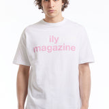 The ILY TEE WHITE  available online with global shipping, and in PAM Stores Melbourne and Sydney.