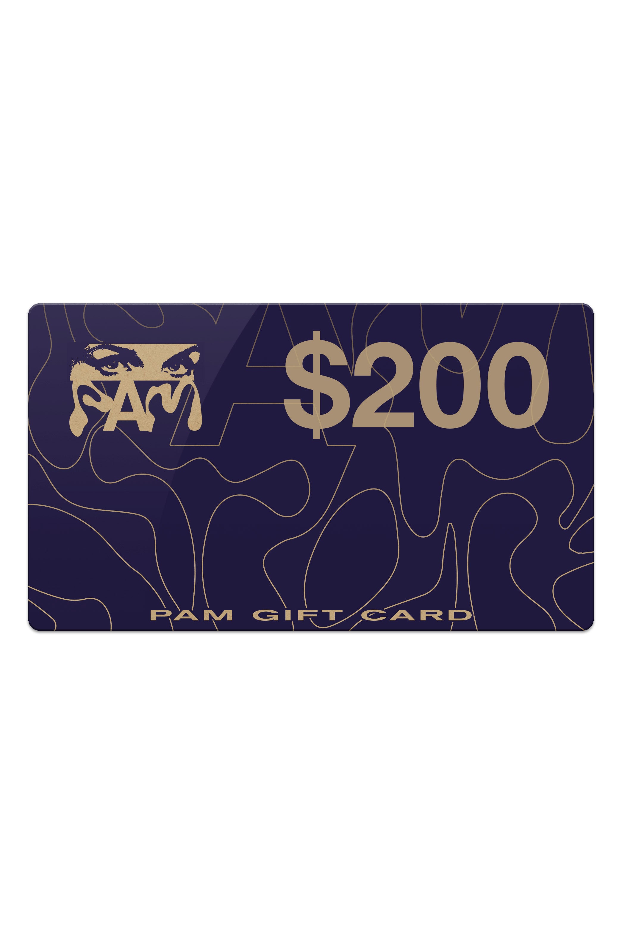 The PAM GIFT CARD $200 AUD available online with global shipping, and in PAM Stores Melbourne and Sydney.