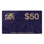 The PAM GIFT CARD $50 AUD available online with global shipping, and in PAM Stores Melbourne and Sydney.