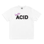 The LACTIC ACID SS T-SHIRT available online with global shipping, and in PAM Stores Melbourne and Sydney.