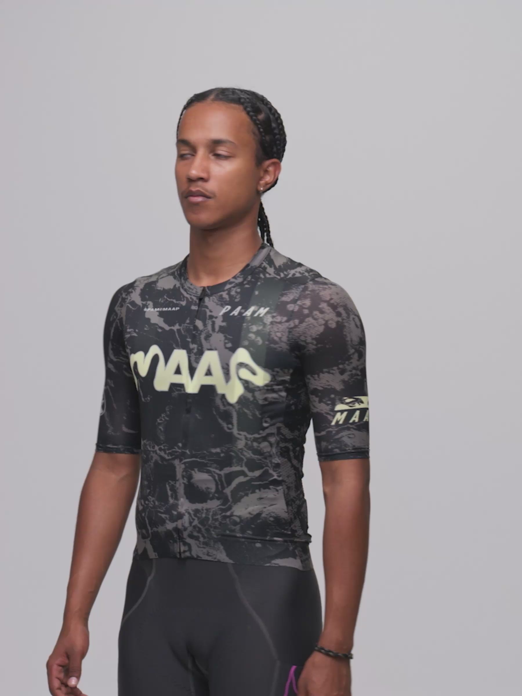 The MAAP x P.A.M. 4.0 Pro Air Jersey BLACK / GLOW LIME available online with global shipping, and in PAM Stores Melbourne and Sydney.