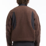 The POLARTEC FLEECE JACKET DARK BROWN  available online with global shipping, and in PAM Stores Melbourne and Sydney.