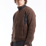 The POLARTEC FLEECE JACKET DARK BROWN  available online with global shipping, and in PAM Stores Melbourne and Sydney.