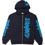 The STRAY RATS - Roadkill Zip Up Hoodie  available online with global shipping, and in PAM Stores Melbourne and Sydney.