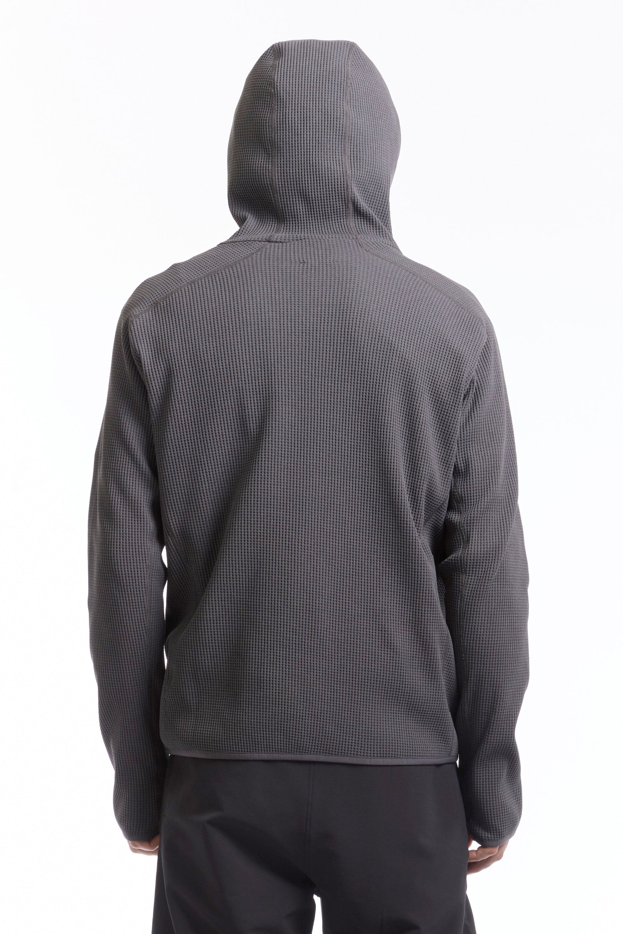 The THERMAL WAFFLE HOODIE ASPHALT  available online with global shipping, and in PAM Stores Melbourne and Sydney.