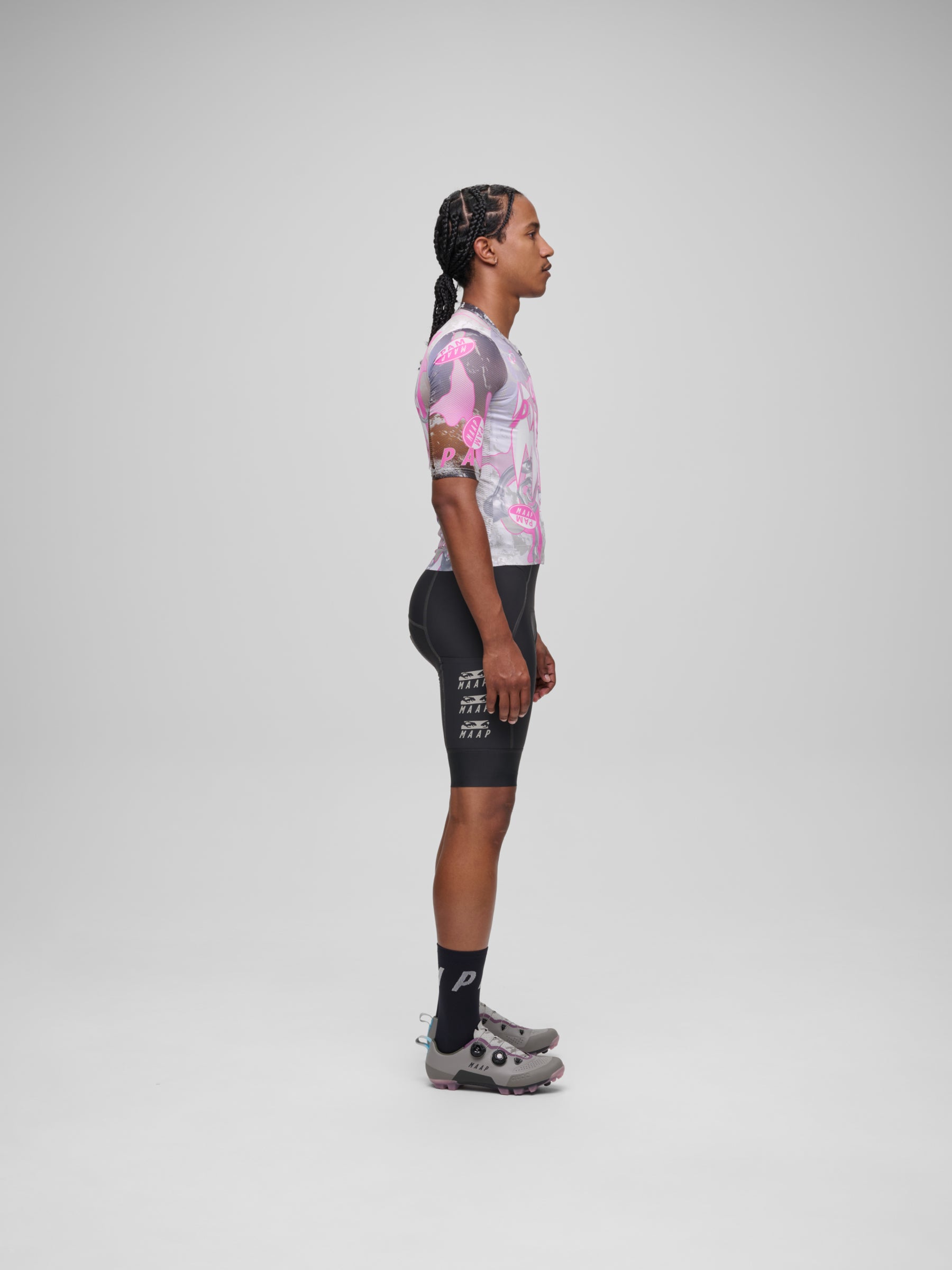 The MAAP x P.A.M. 4.0 Pro Air Jersey VIOLET COSMOS available online with global shipping, and in PAM Stores Melbourne and Sydney.