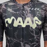 The MAAP x P.A.M. 4.0 Pro Air Jersey BLACK / GLOW LIME available online with global shipping, and in PAM Stores Melbourne and Sydney.