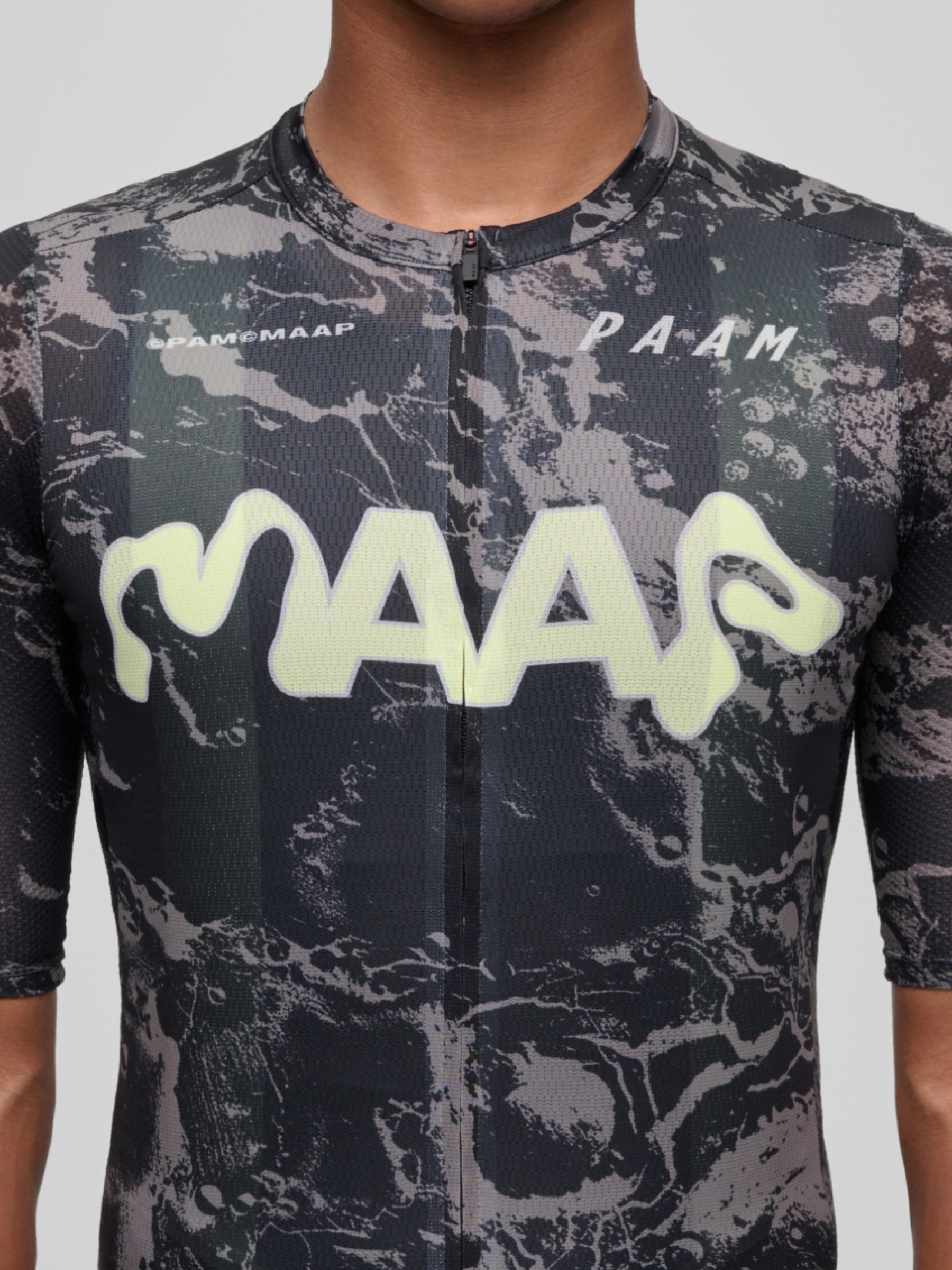 The MAAP x P.A.M. 4.0 Pro Air Jersey BLACK / GLOW LIME available online with global shipping, and in PAM Stores Melbourne and Sydney.