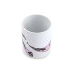 The WARPED EYES MUG  available online with global shipping, and in PAM Stores Melbourne and Sydney.