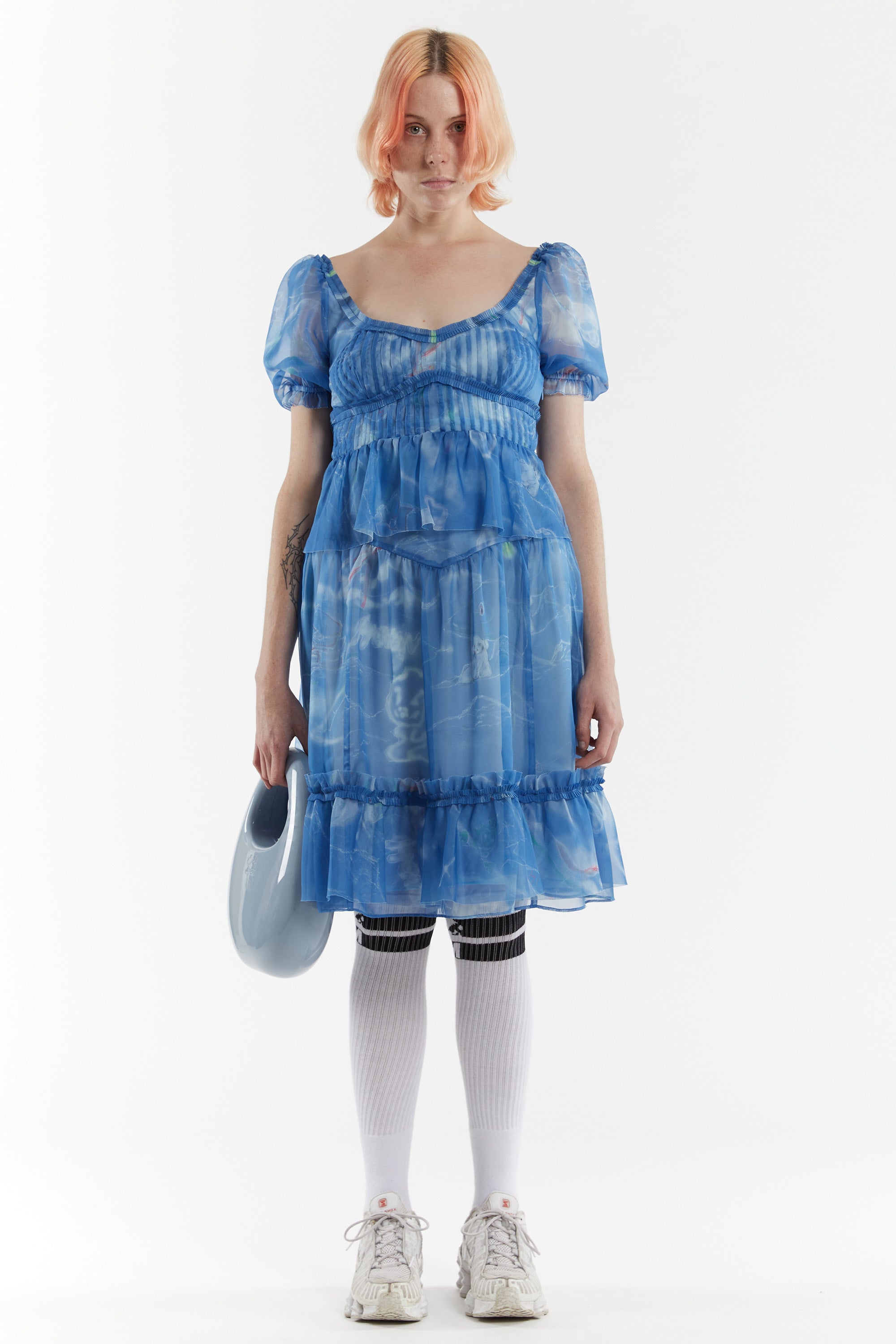 The HEAVEN - CLOUD LOVE DRESS  available online with global shipping, and in PAM Stores Melbourne and Sydney.