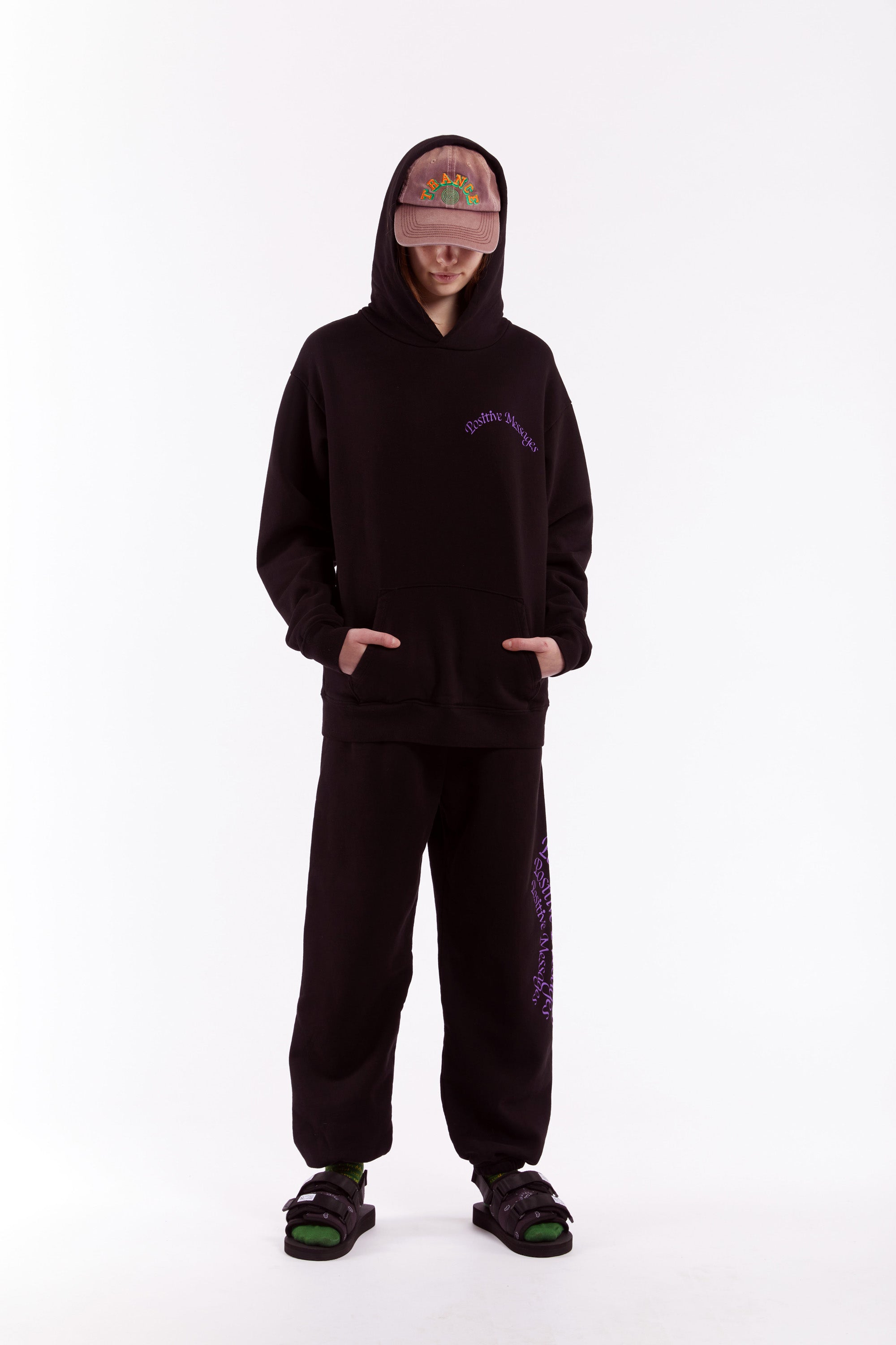 AMPLIFICATION HOODED SWEAT -