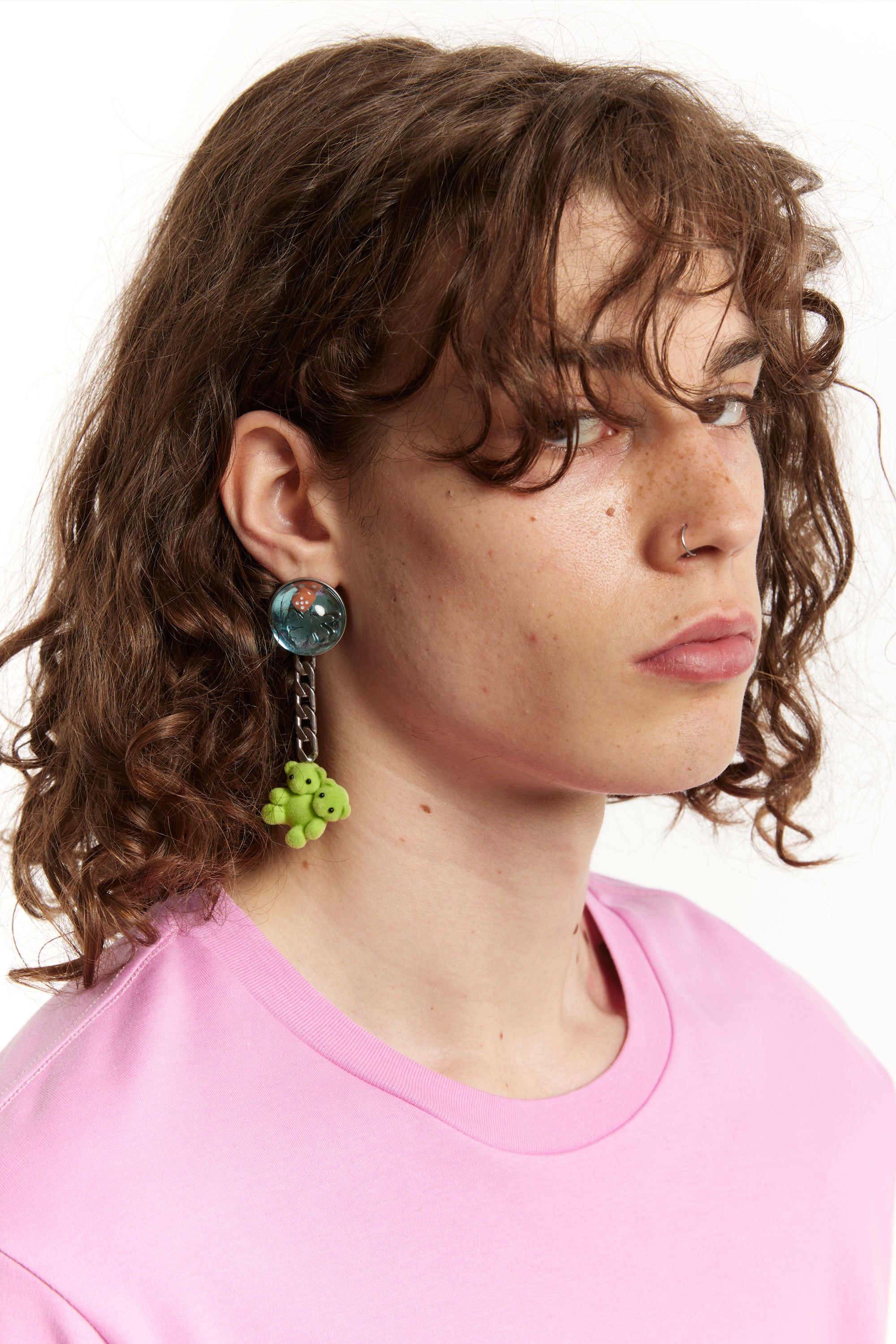 The HEAVEN - HEAVEN KIKO CHARM DROP EARRINGS  available online with global shipping, and in PAM Stores Melbourne and Sydney.