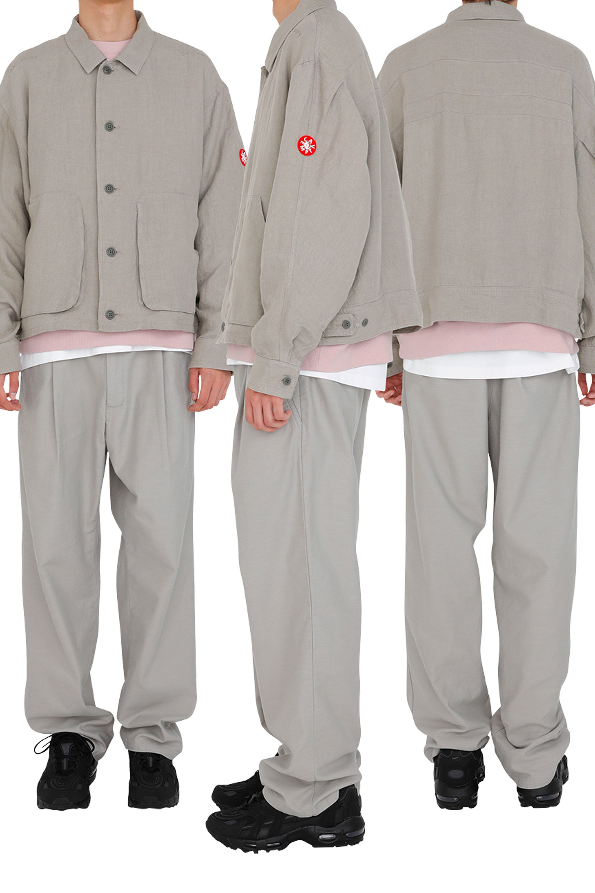 CAV EMPT - LINEN BUTTON JACKET -