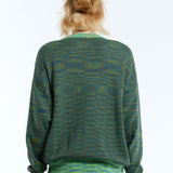 ARIES - Reverse Problemo Green Space Dye Knit