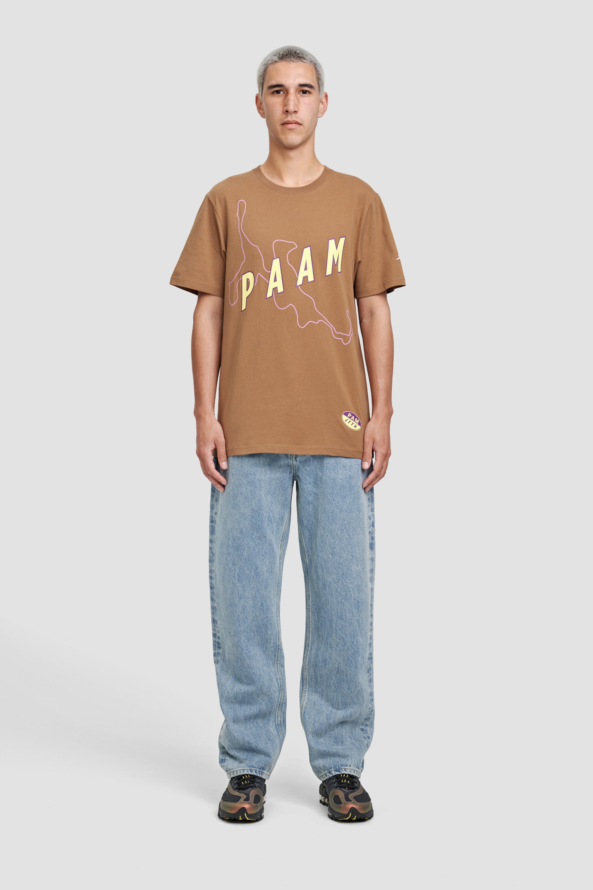 The PAAM 1.5 SS TEE  available online with global shipping, and in PAM Stores Melbourne and Sydney.