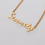 The SECURITY NECKLACE - GOLD  available online with global shipping, and in PAM Stores Melbourne and Sydney.