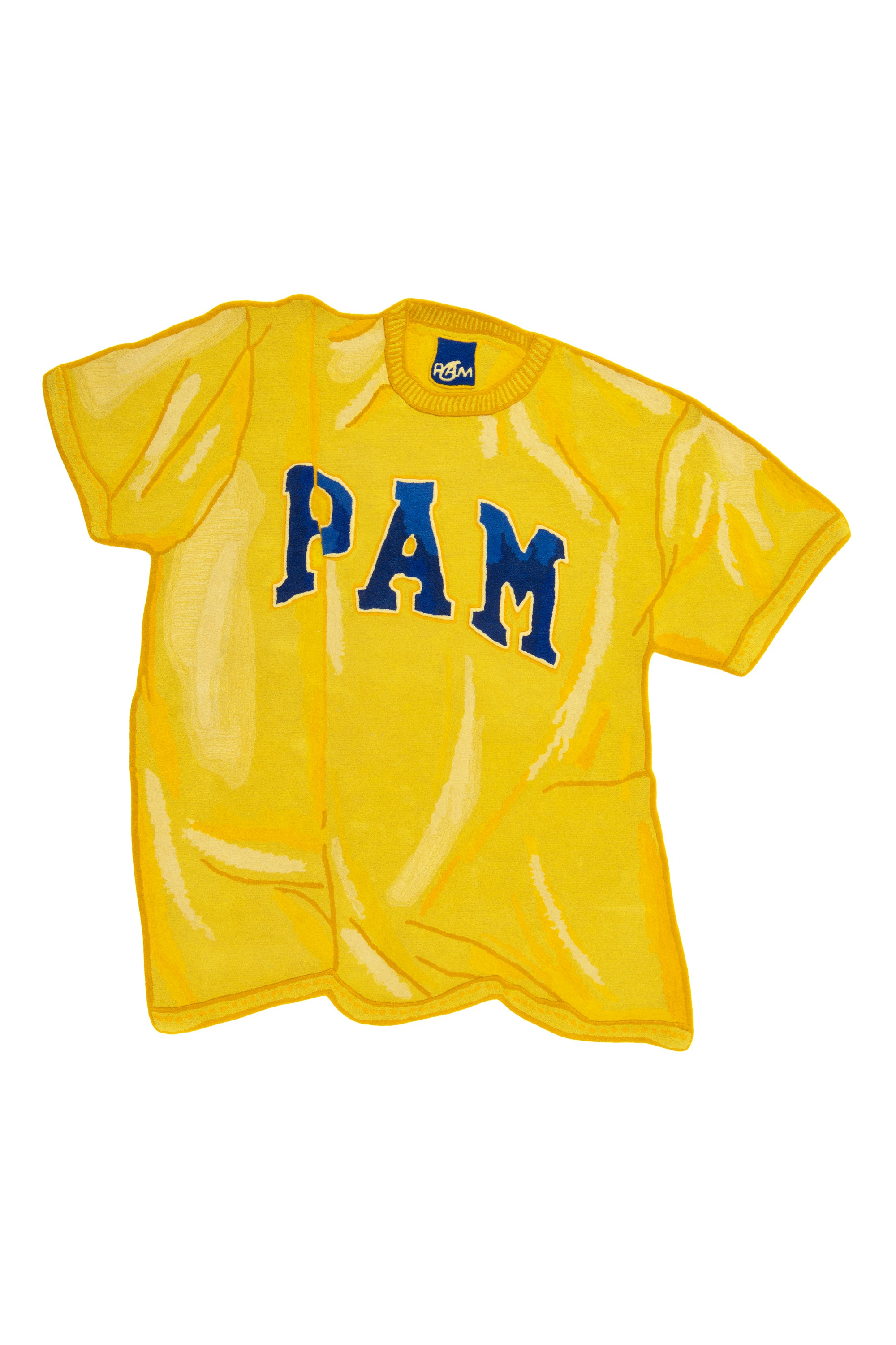 The CC-TAPIS x P.A.M. - 'P.A.M. LOGO TEE' RUG  available online with global shipping, and in PAM Stores Melbourne and Sydney.
