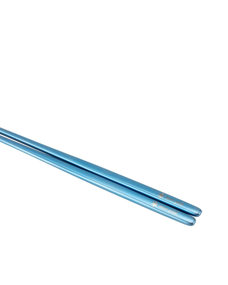The SNOW PEAK - TITANIUM CHOPSTICKS BLUE available online with global shipping, and in PAM Stores Melbourne and Sydney.